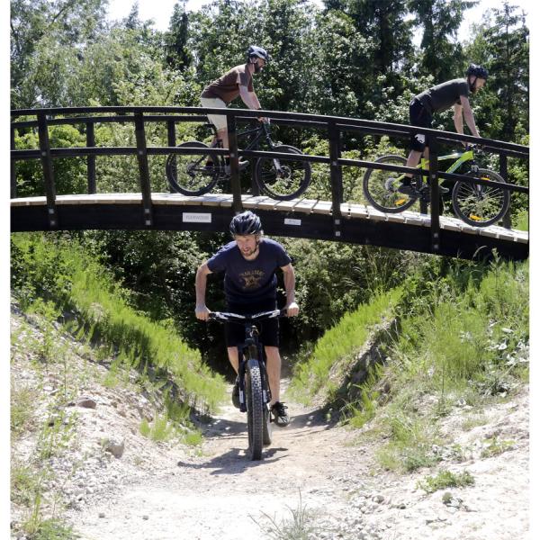 MTB tre ryttere