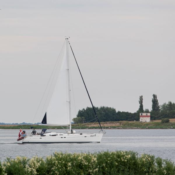 Sejlskib ved Stubbekøbing