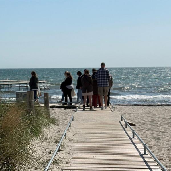 Pressebesøg Marielyst Strand