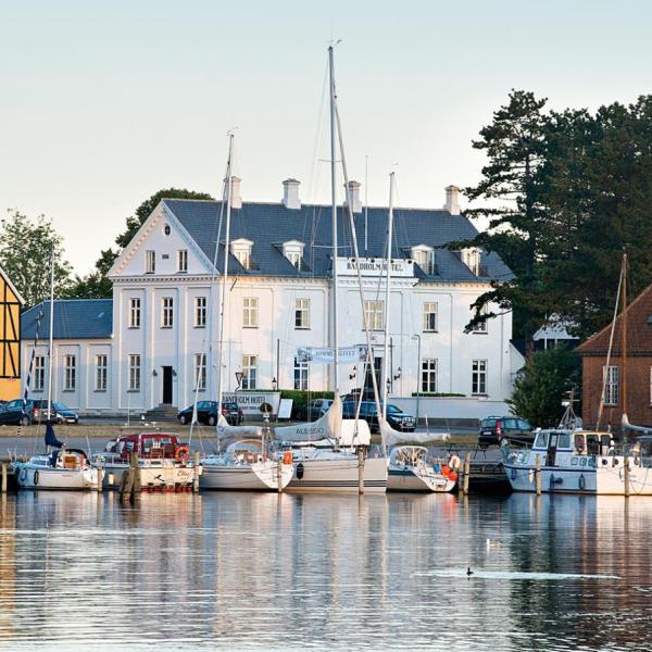 Bandholm Badehotel lystbåde havn
