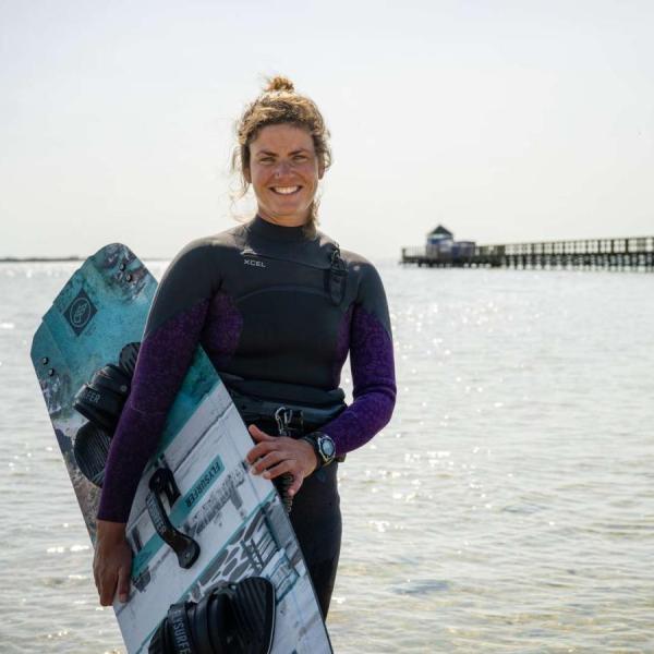 Nakskov Hestehovedet Strand Kitesurf & Paddle Lolland kvinde