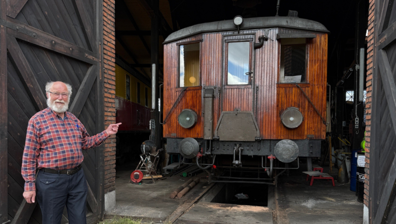 Formand for Museumsbanen Maribo-Bandholm Carsten Buhl