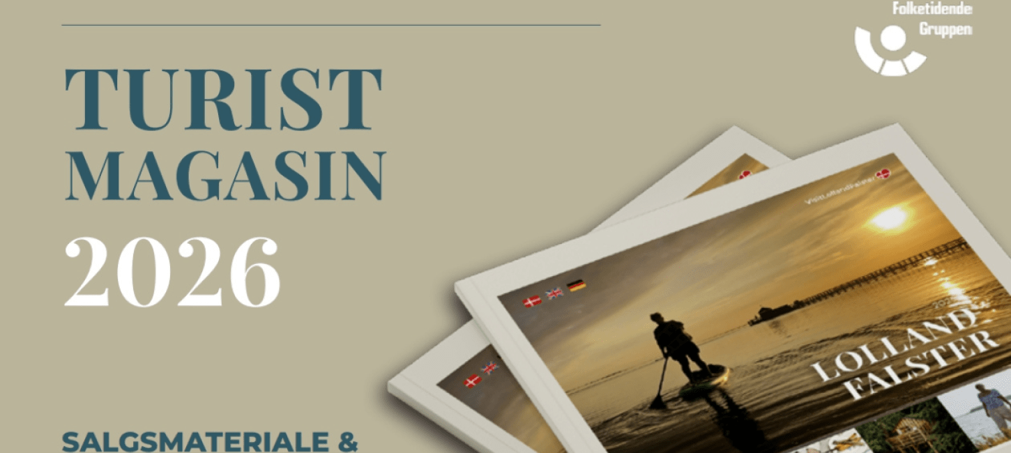 Salgsmateriale for turistmagasinet 2026
