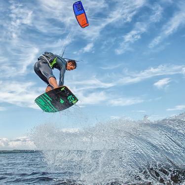 Kite surfing